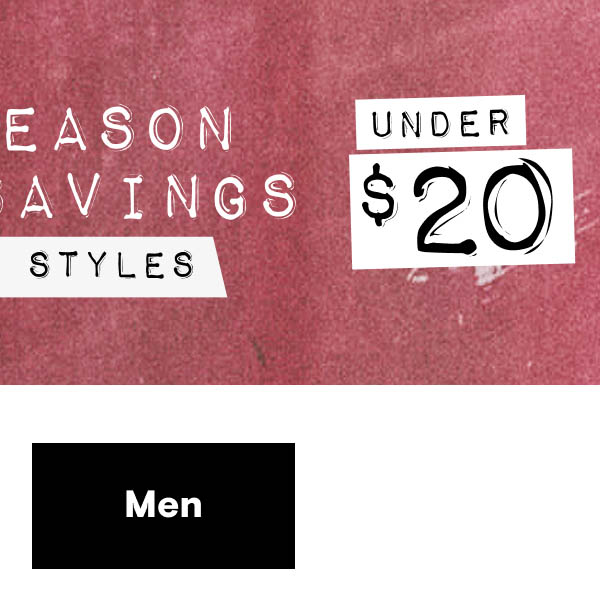 Styles Under $20 Shop Men