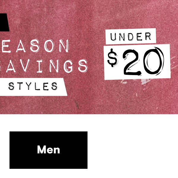 Styles Under $20 Shop Men