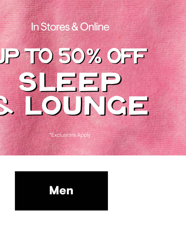 Shop Men's Sleep & Lounge