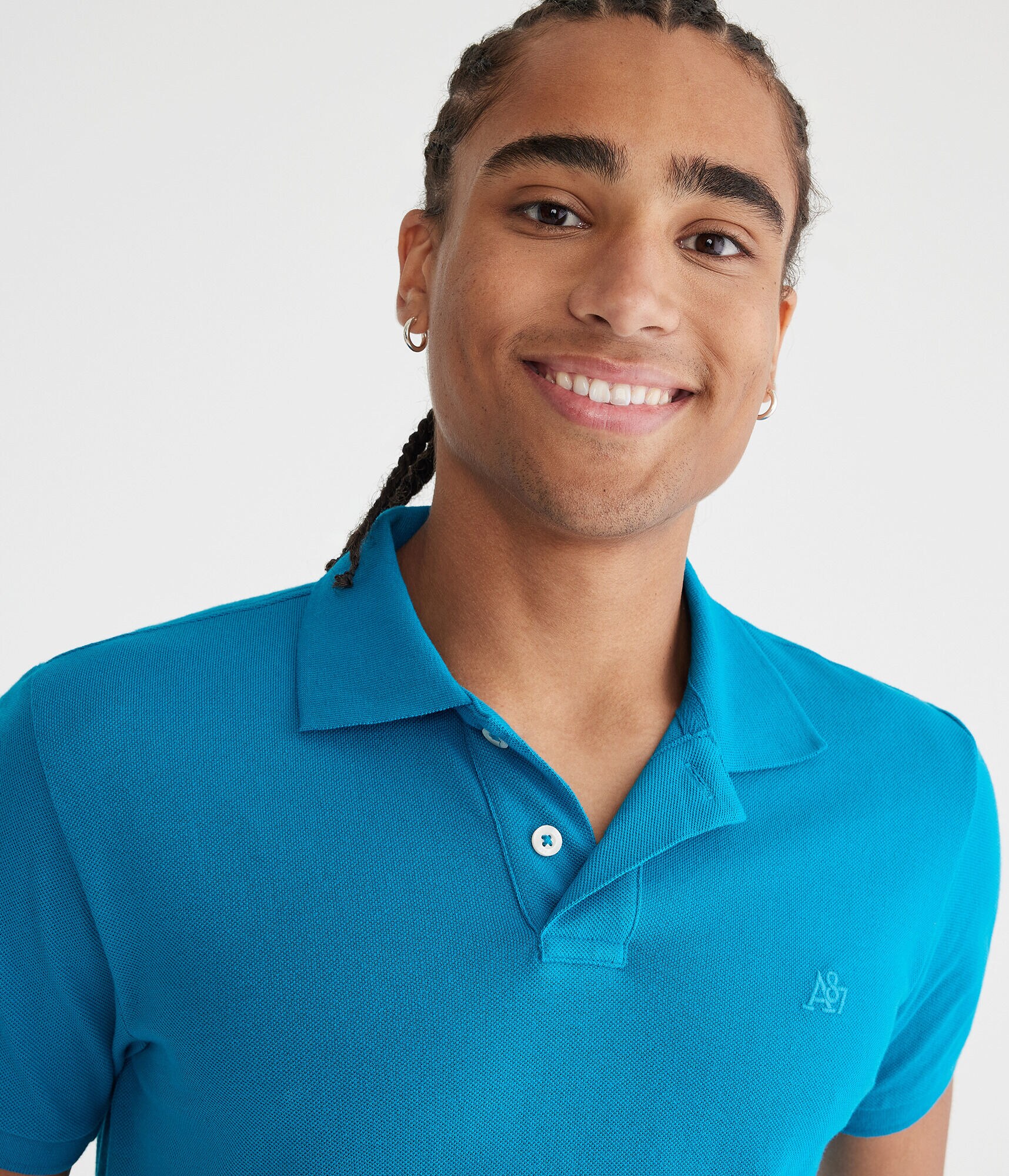 Image of Tonal A87 Logo Pique Polo