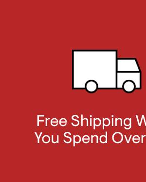 Free shipping when you spend over $50