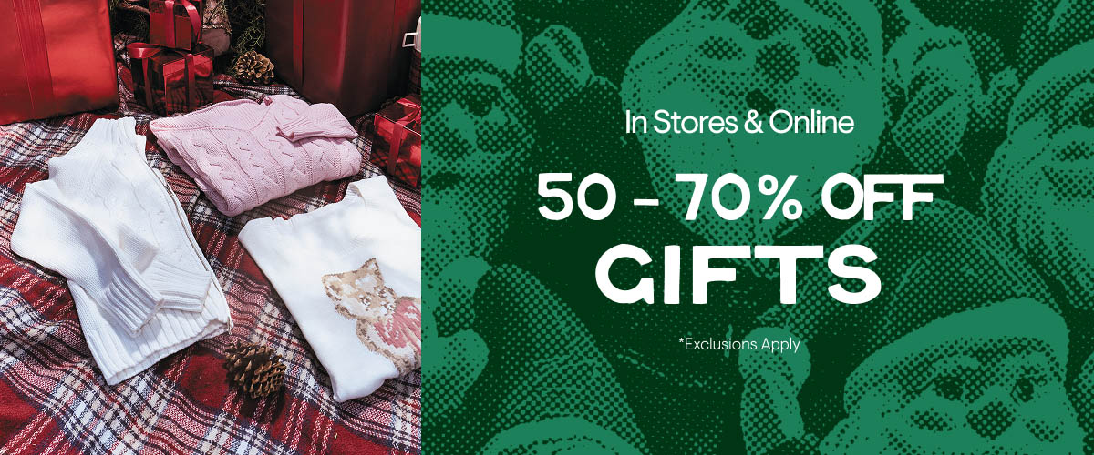 Shop 50-70% off Gifts