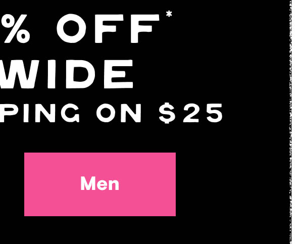 60-70% off Sitewide Shop Men