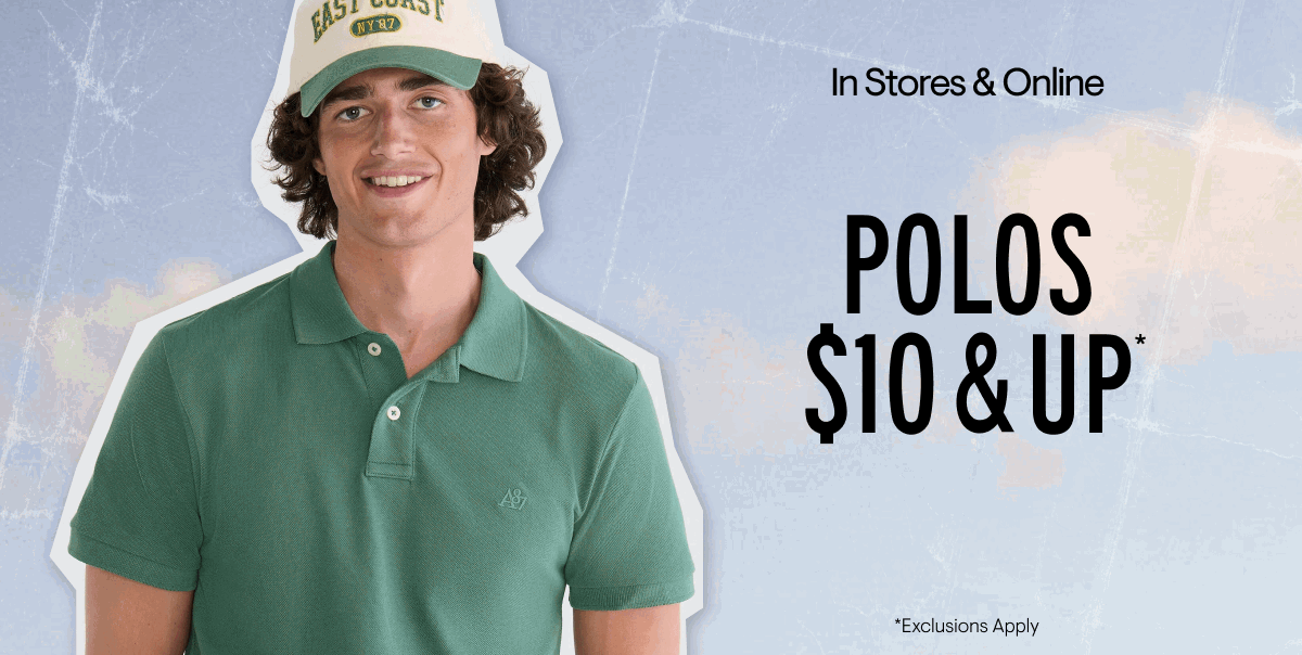 Polos $10 & Up