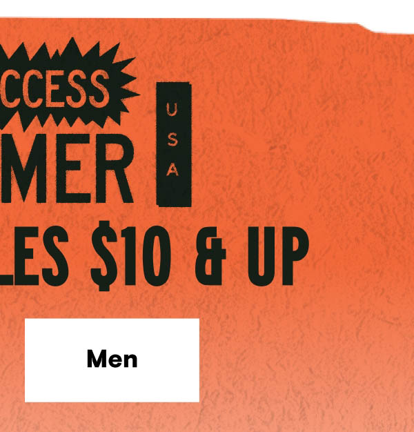 Summer Styles $10 & Up Shop Men