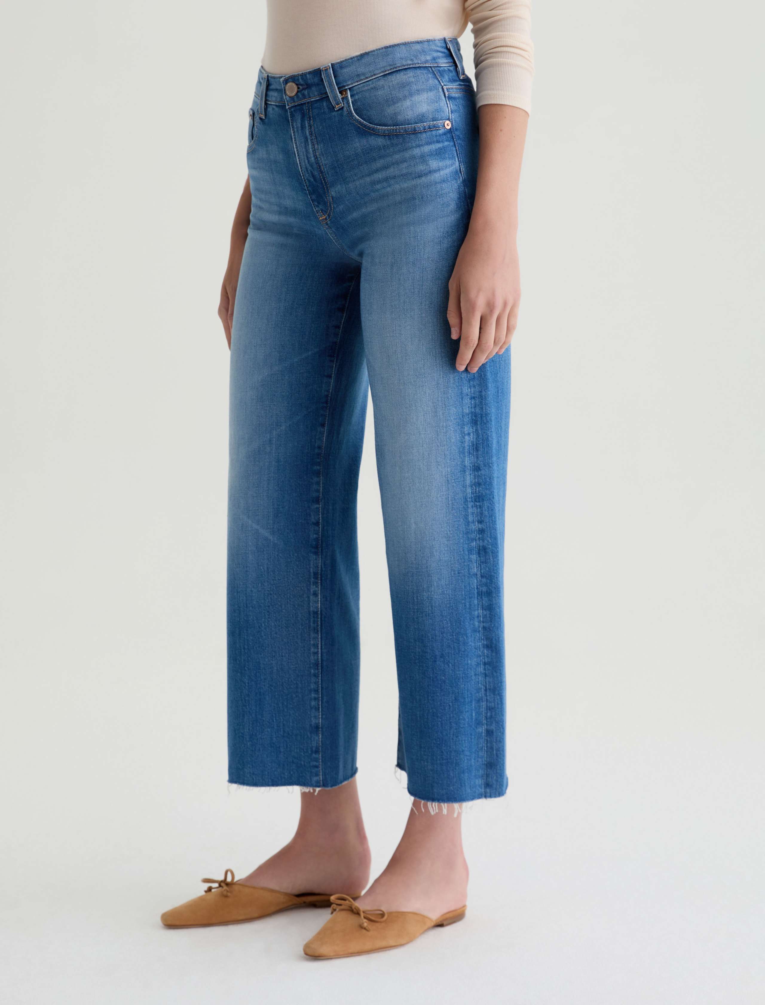 Saige Wide Leg Crop
