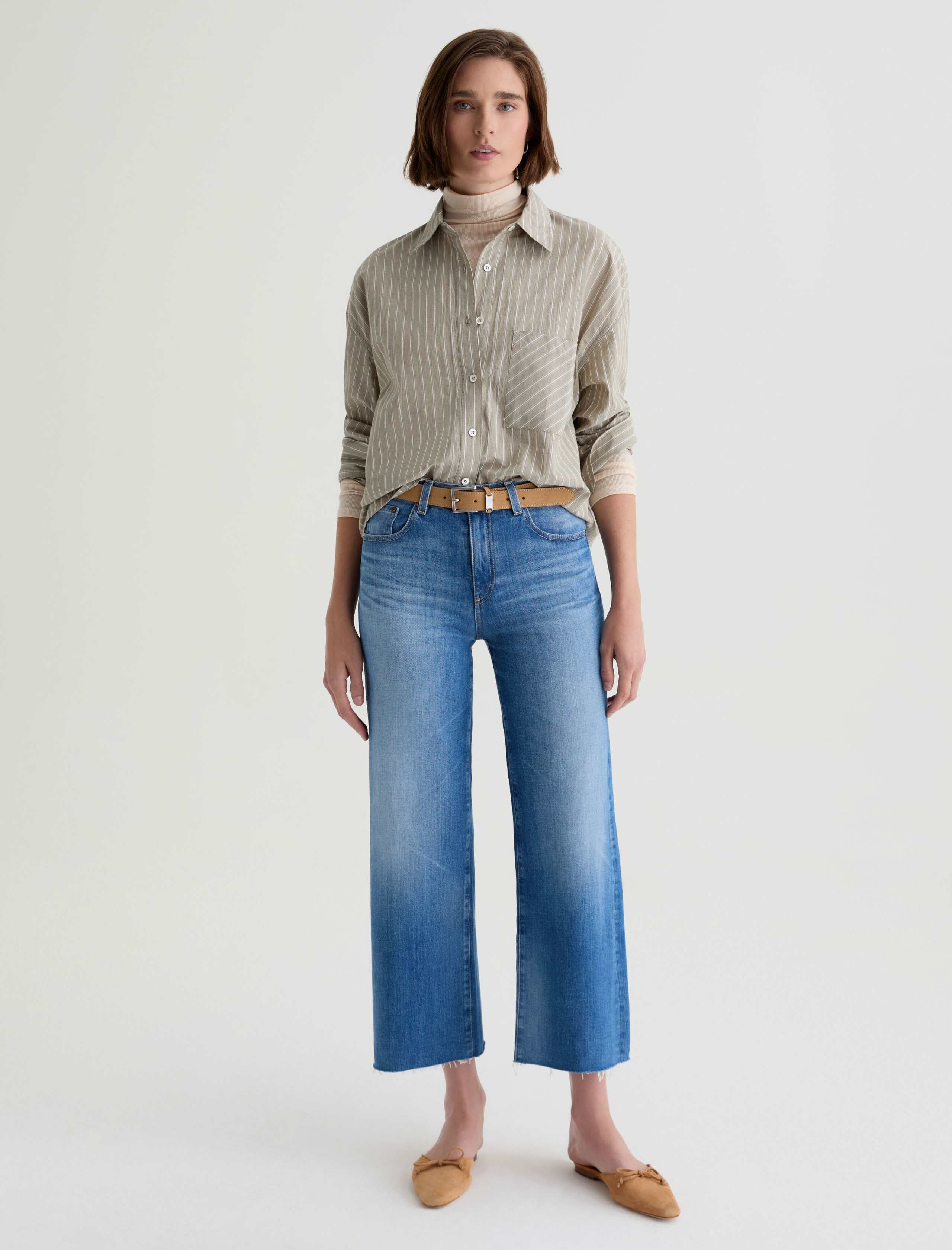 Saige Wide Leg Crop