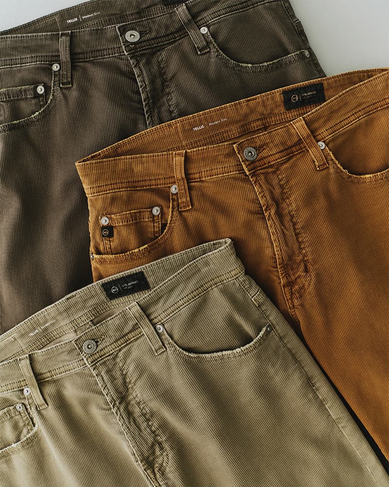 Corduroy with Modern Ease