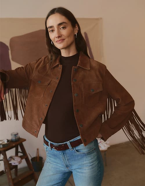 Molly Suede Jacket