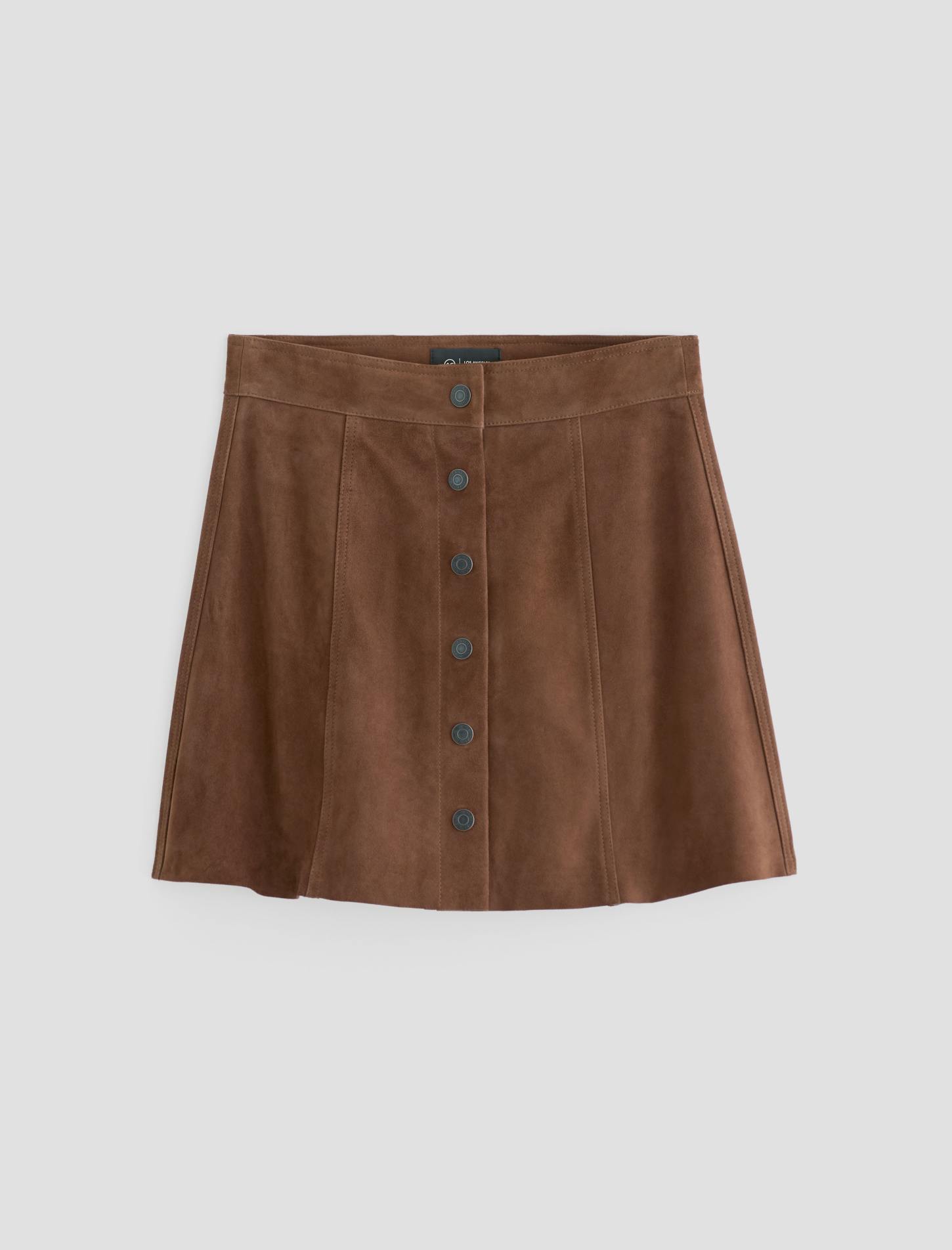 Evie Suede Skirt