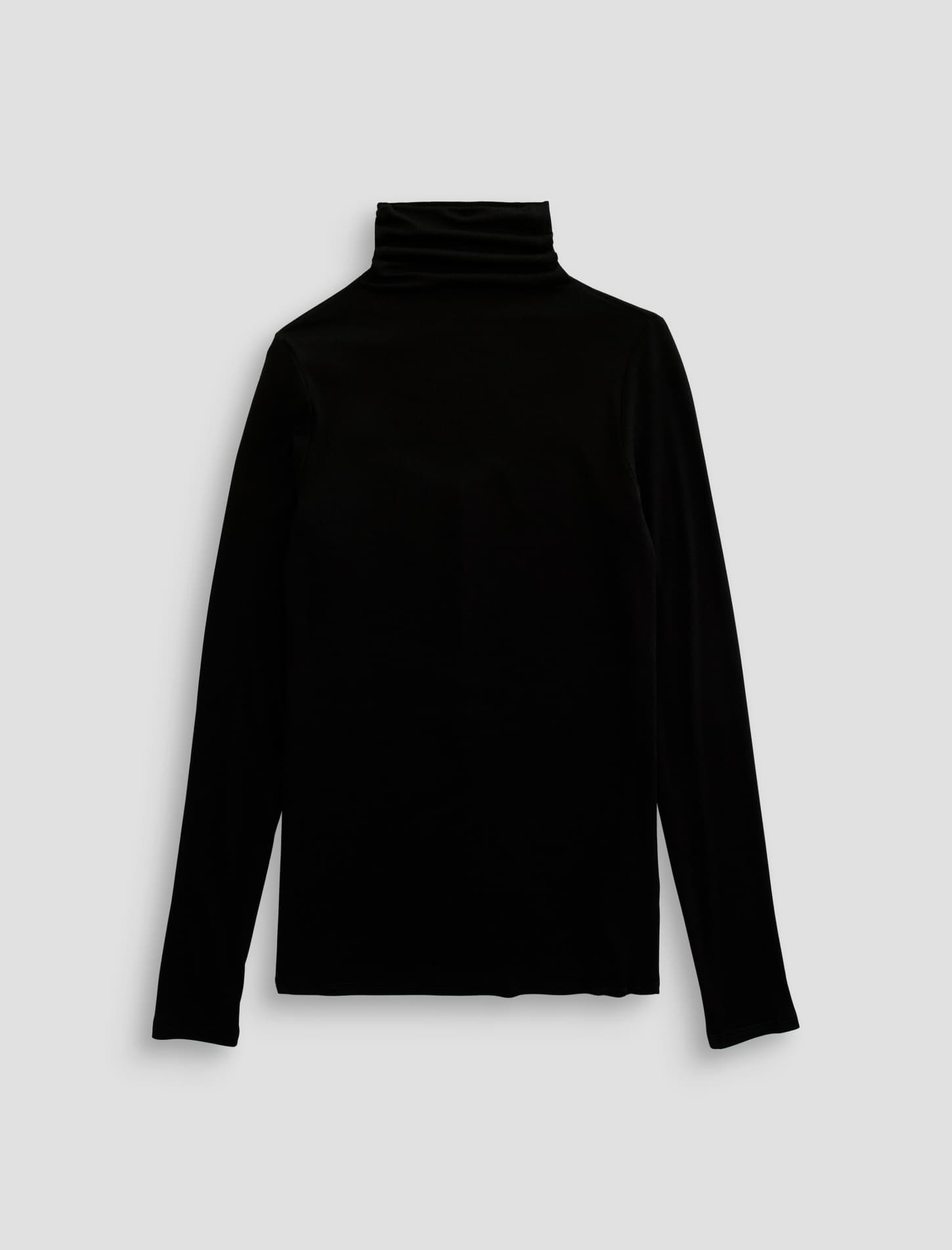 Chels Turtleneck in Super Black