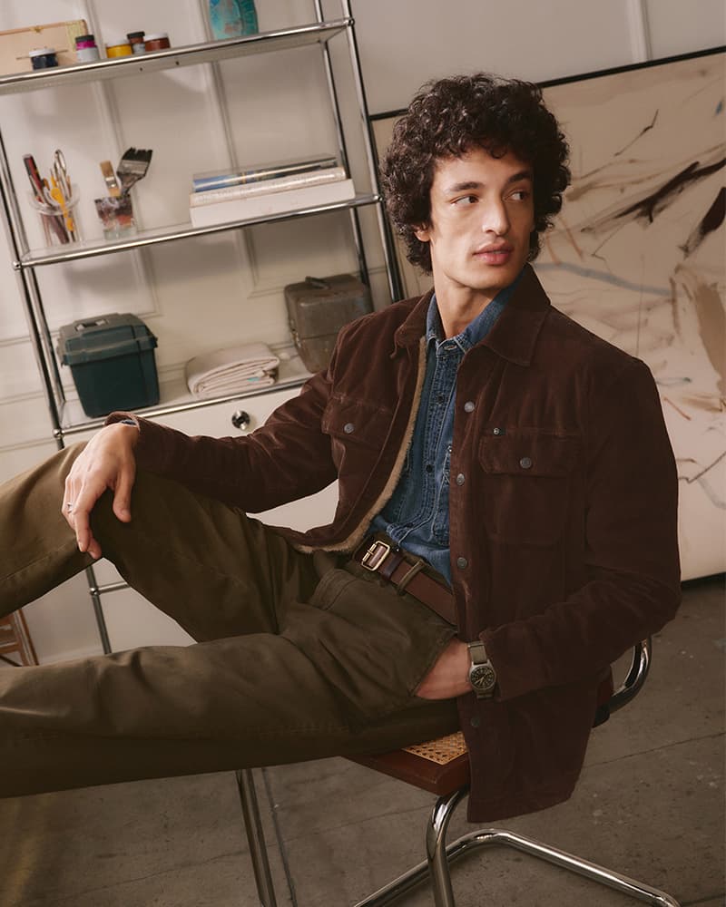 Elias Corduroy Shirt Jacket / F&F: 25% Off Everything