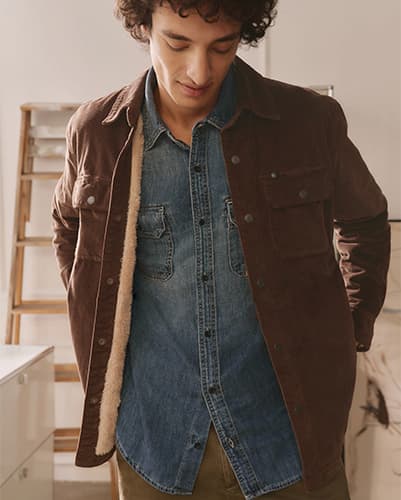 Elias Corduroy Shirt Jacket