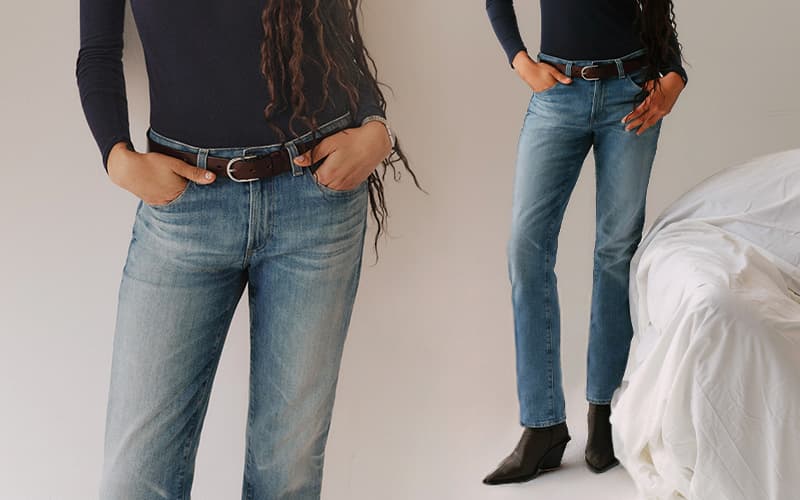 Sandra’s return: the coveted low-rise straight fit