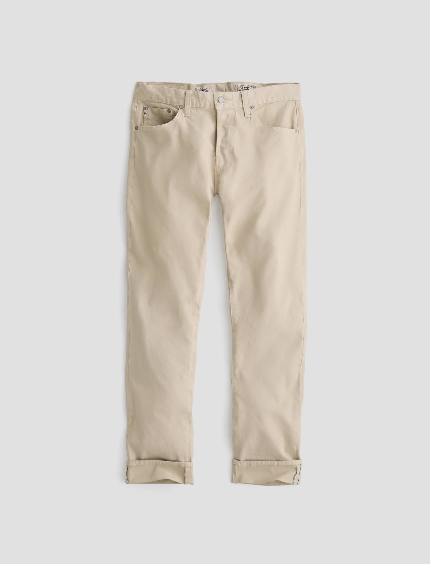 Tellis Selvage in Marble Tan