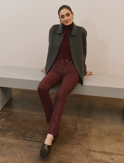 Mari in Leatherette Winery
