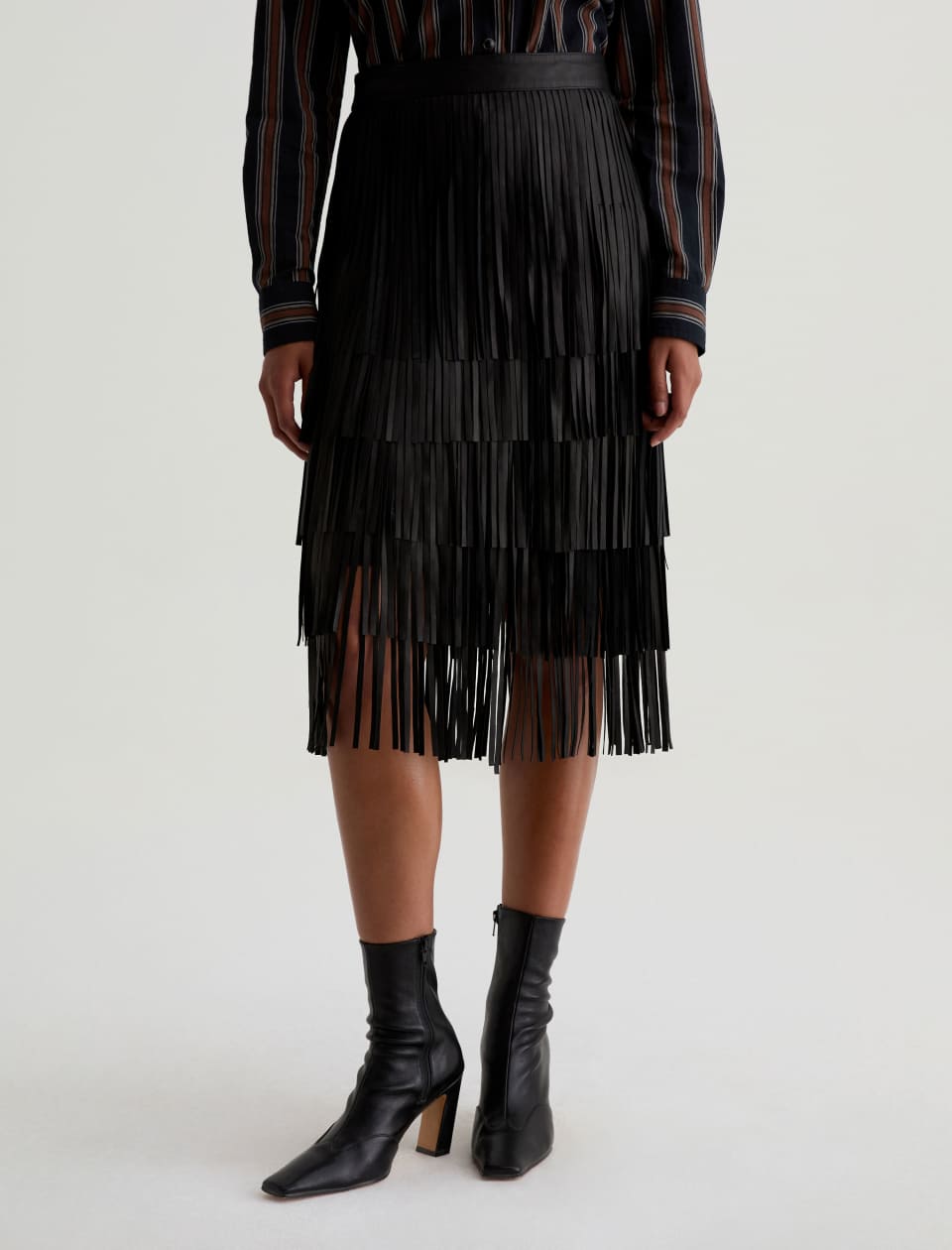 Marissa Leather Skirt