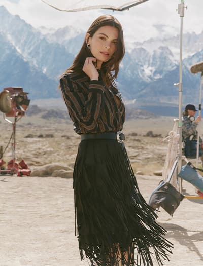 Marissa Leather Skirt