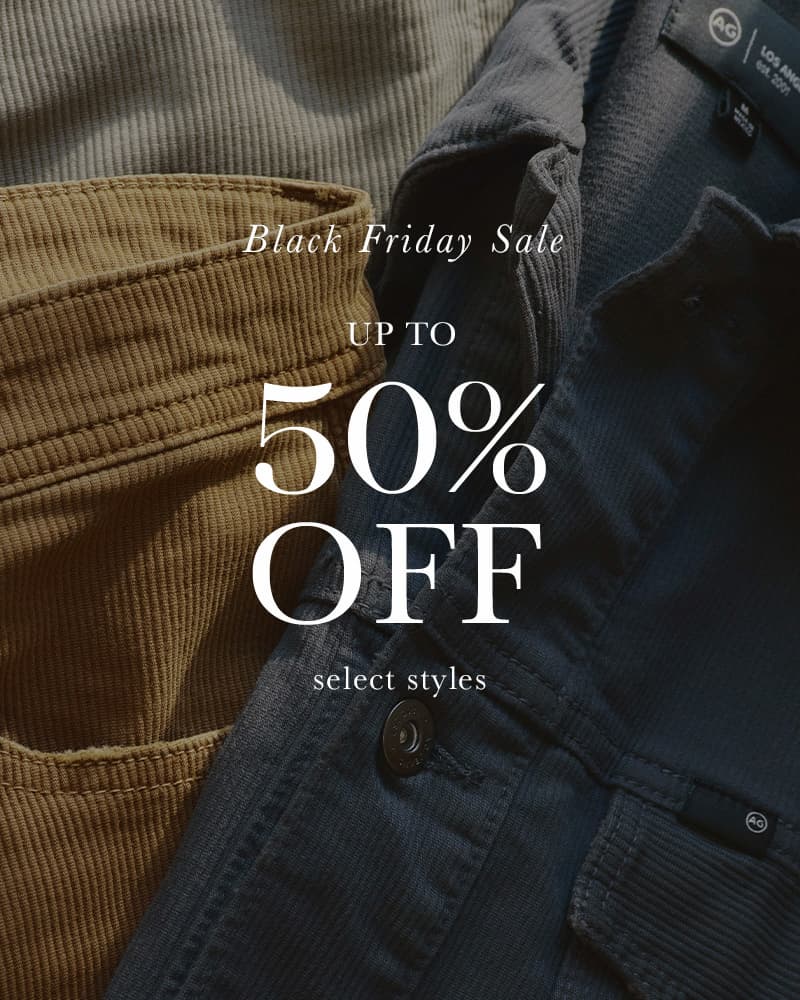 Black Friday: Up to 50% off select styles