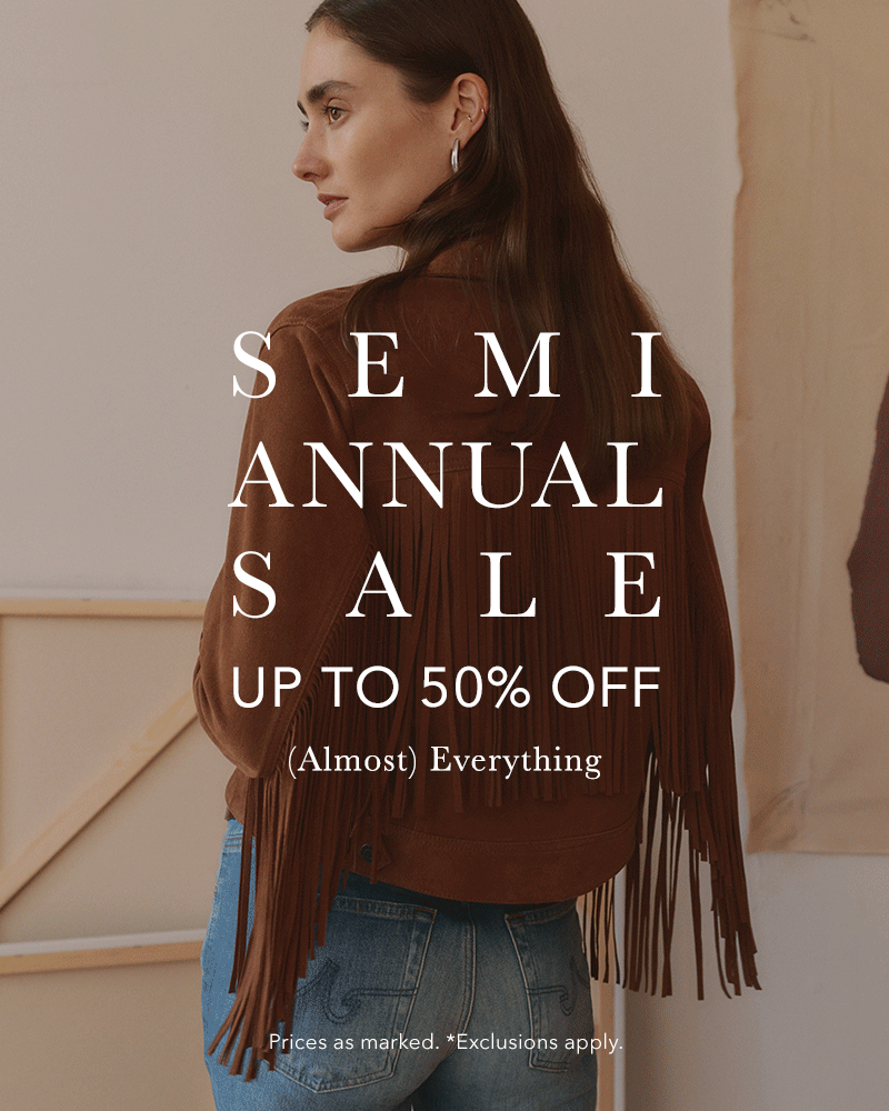 Semi-Annual Sale: Up to 50% off (almost) everything