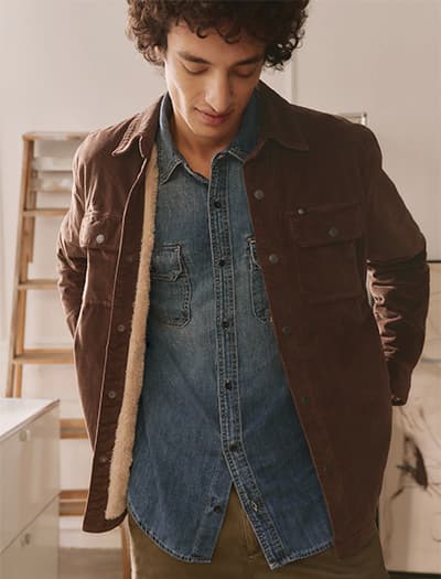 Elias Corduroy Shirt Jacket