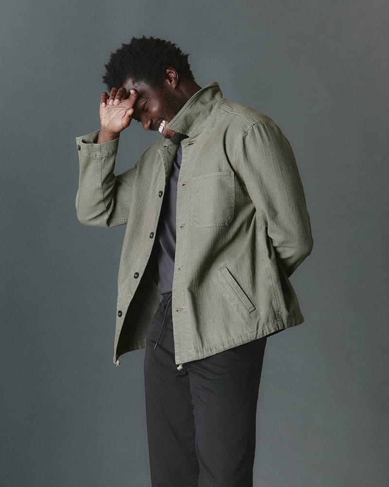 George Herringbone Jacket