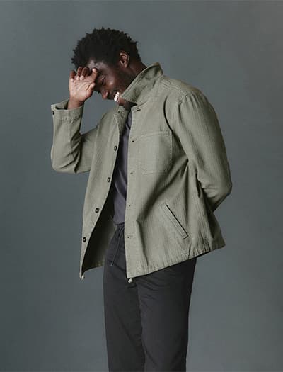George Herringbone Jacket