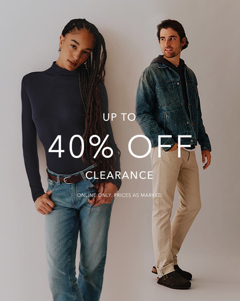 Friends & Family: Up to 40% Off Clearance
