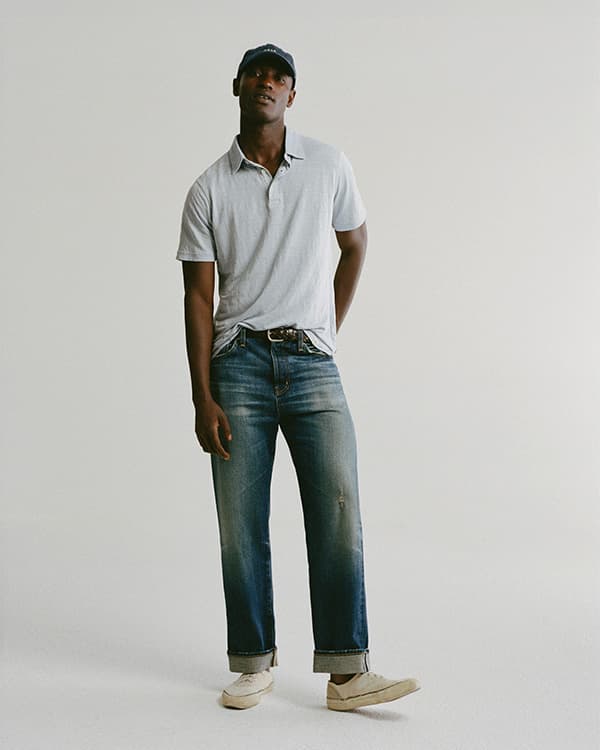 Bryce Polo in Fresh Blue