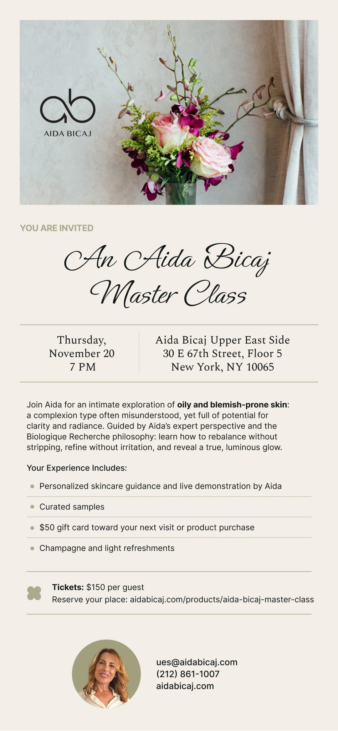 Aida Bicaj UES Master Class