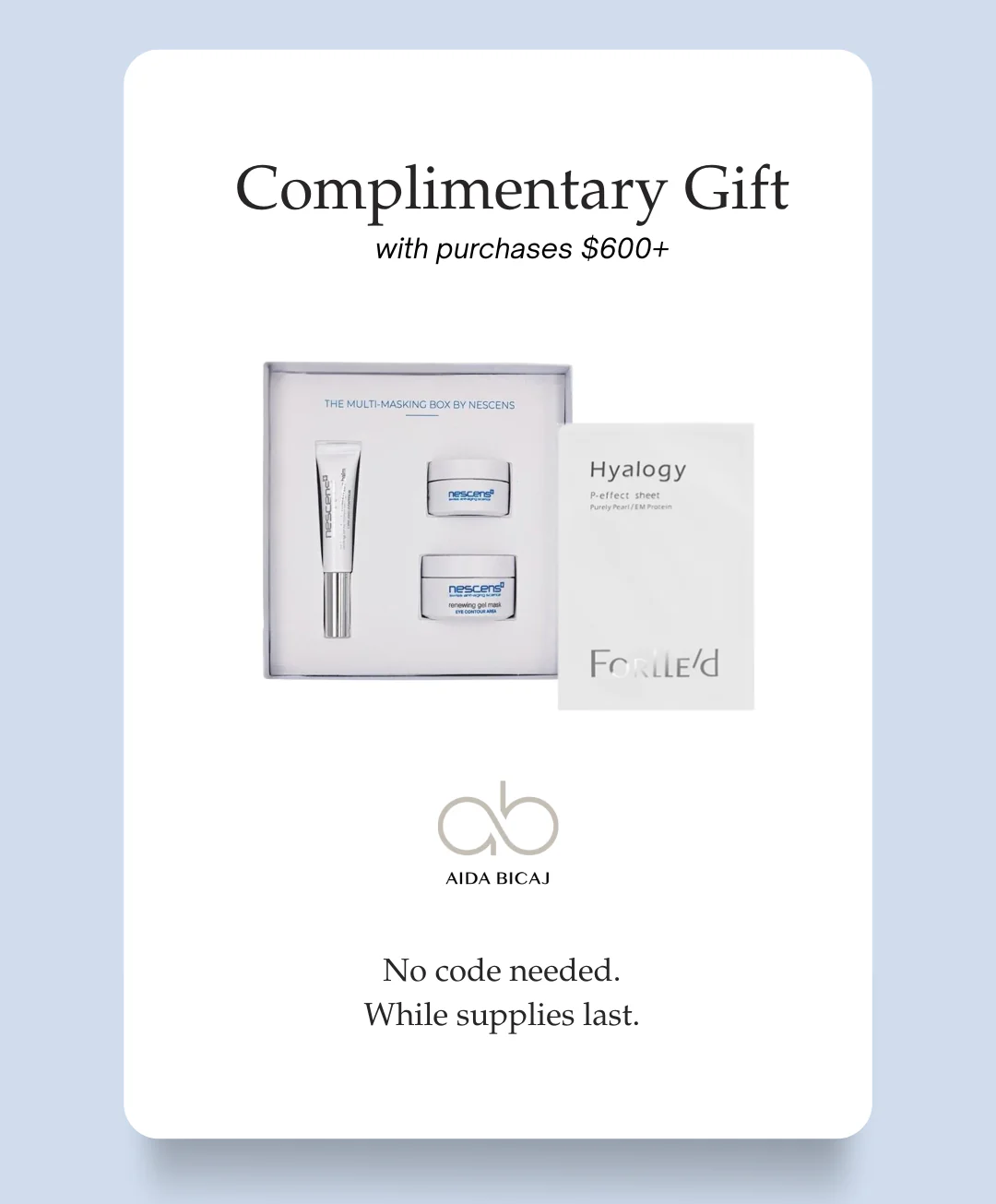 $600 Aida Bicaj GWP