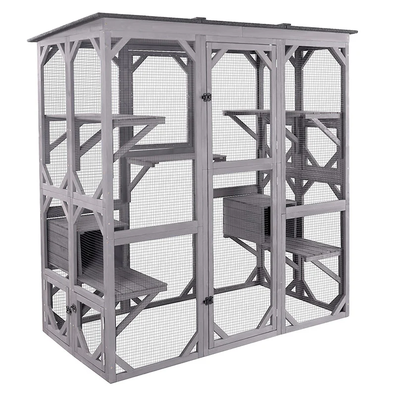 Walk-in Extra Large Outdoor Cat Enclosure