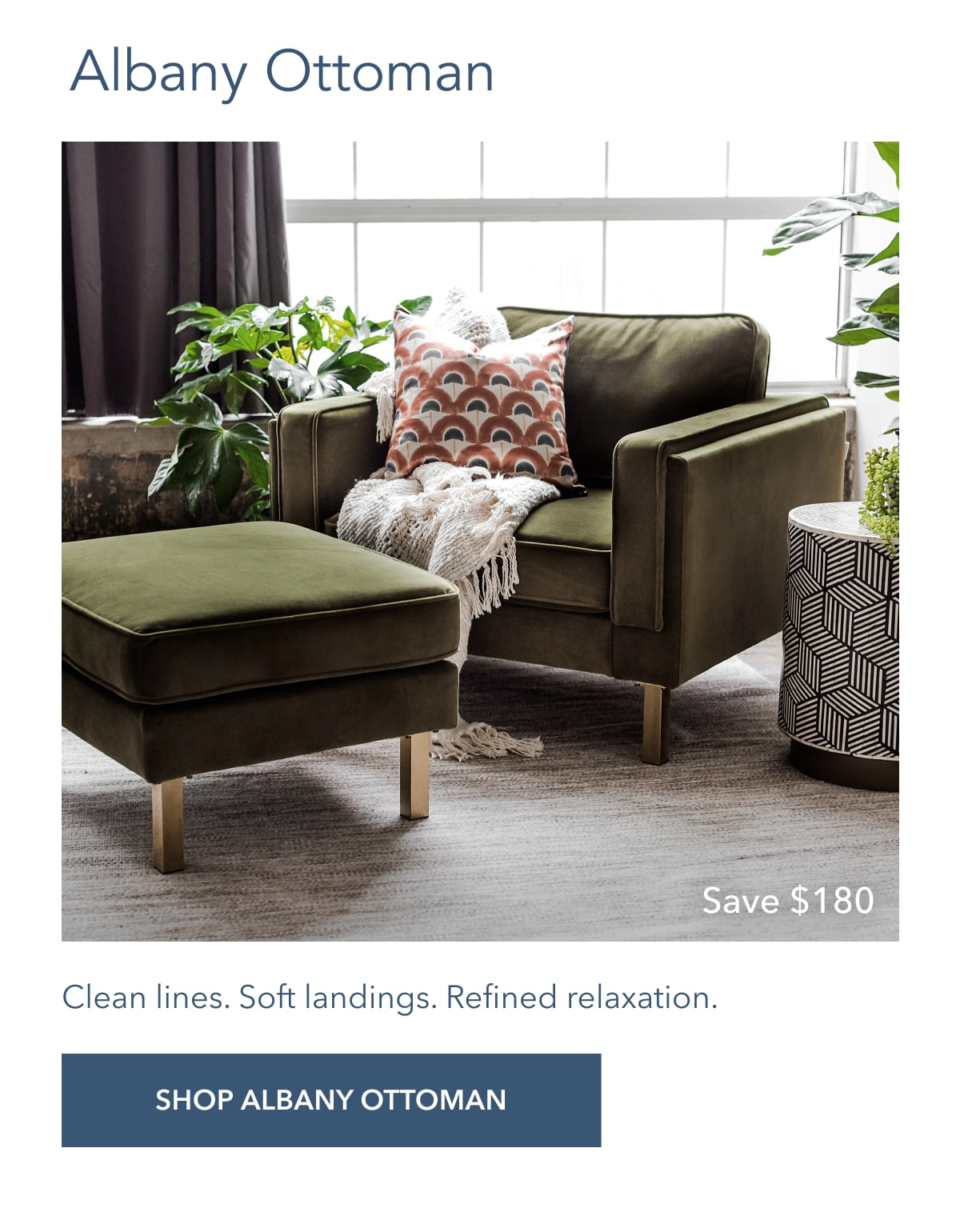 albany ottoman
