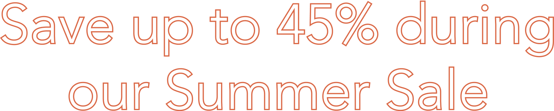 save up to 45% 