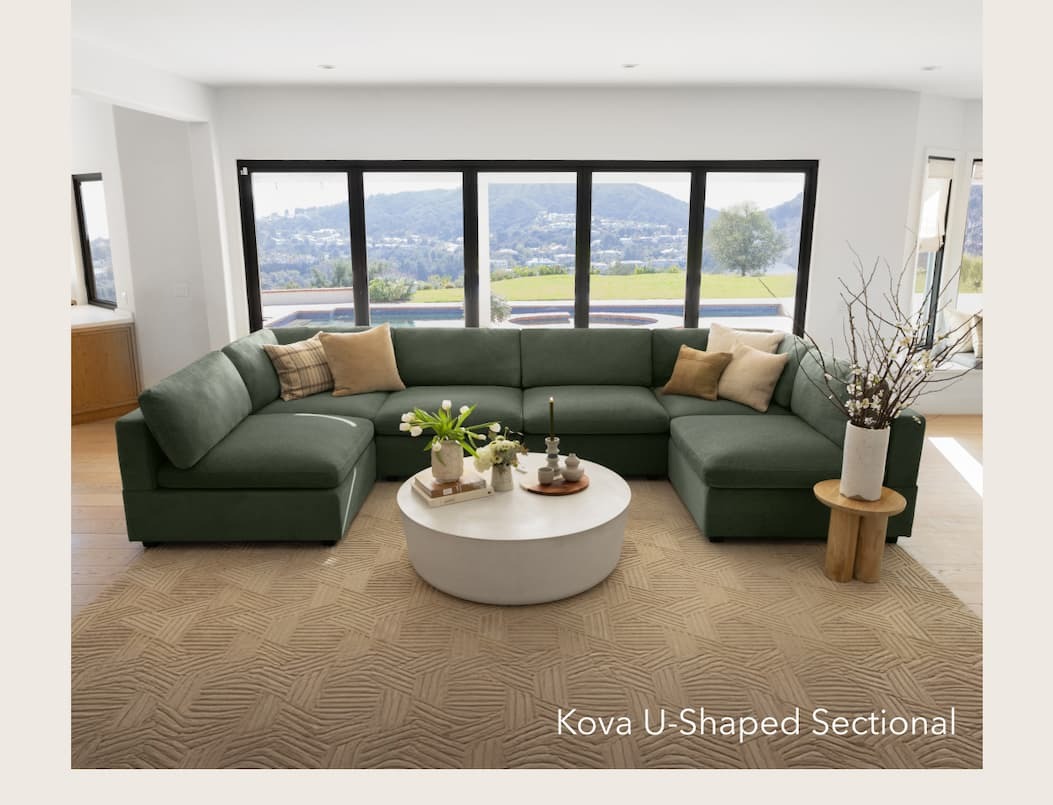Kova U-Shaped Sectional