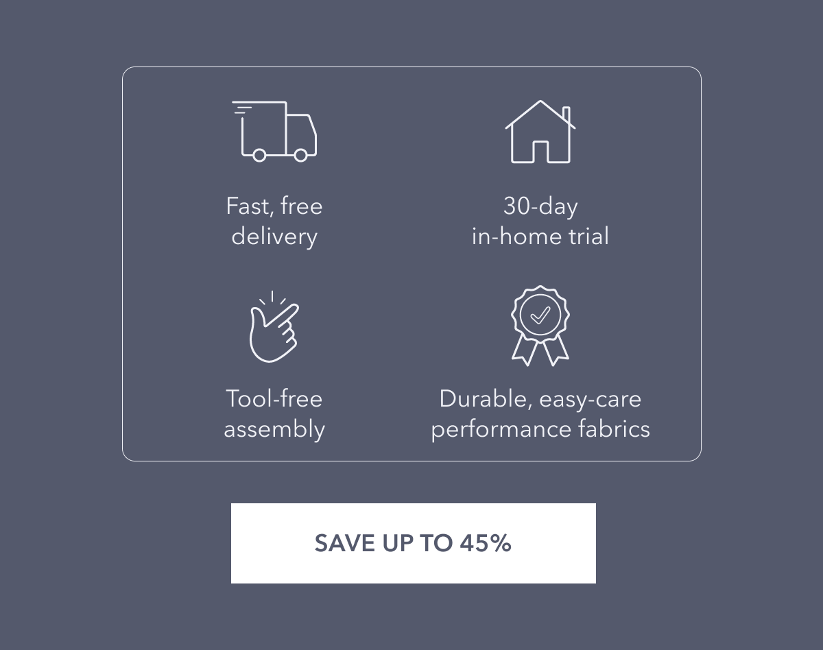 Save up to 45%