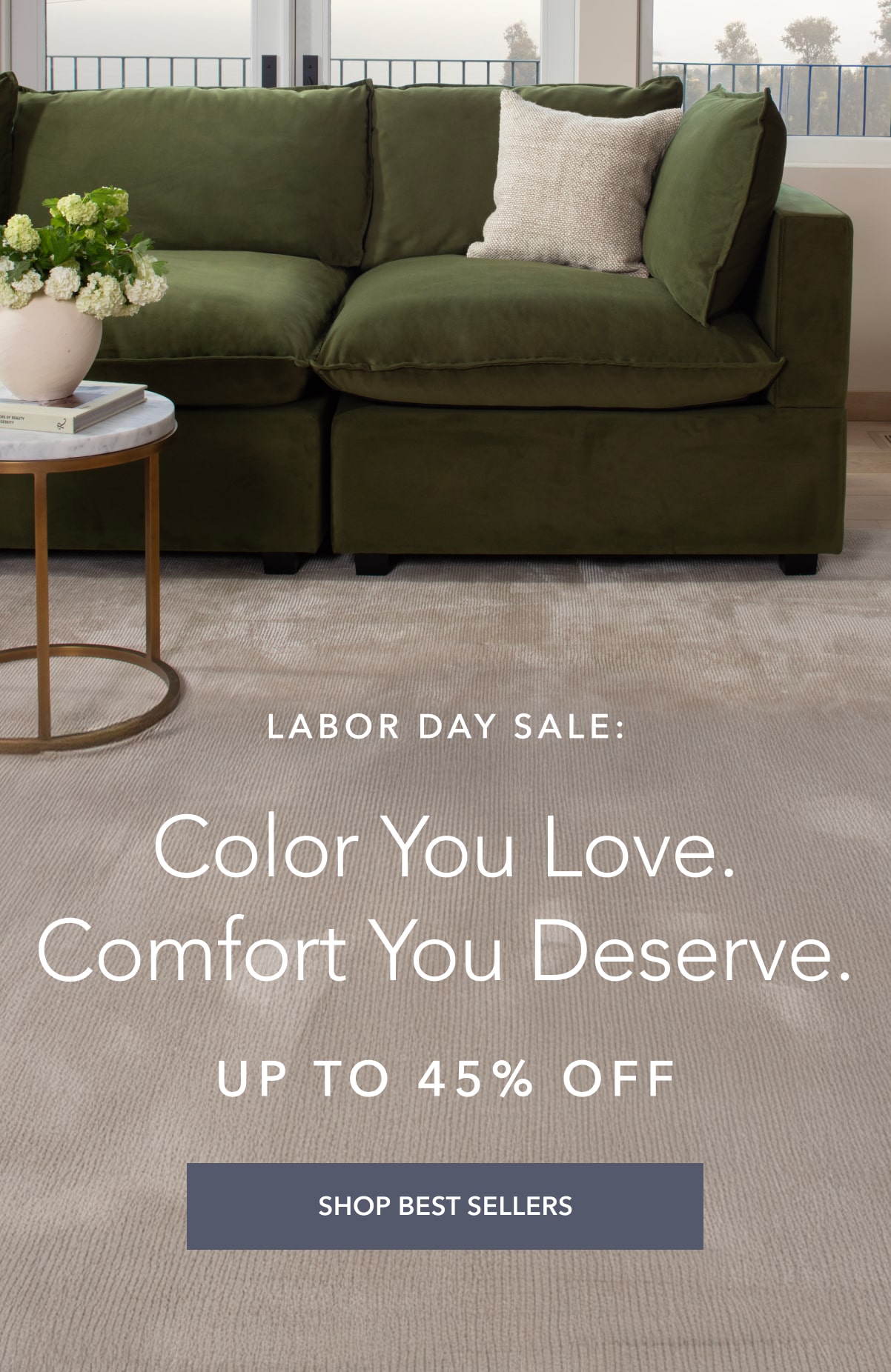 your color, your comfort up to 45% off