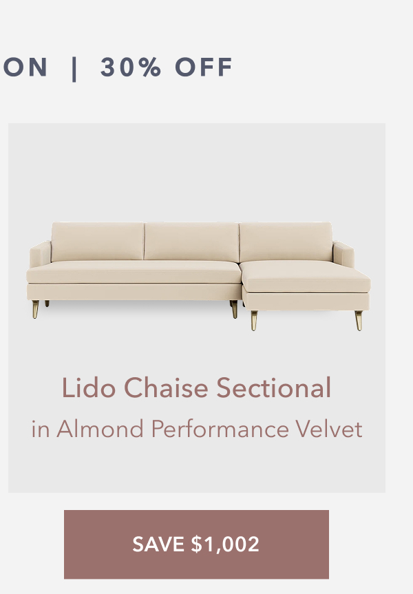 lido sectional