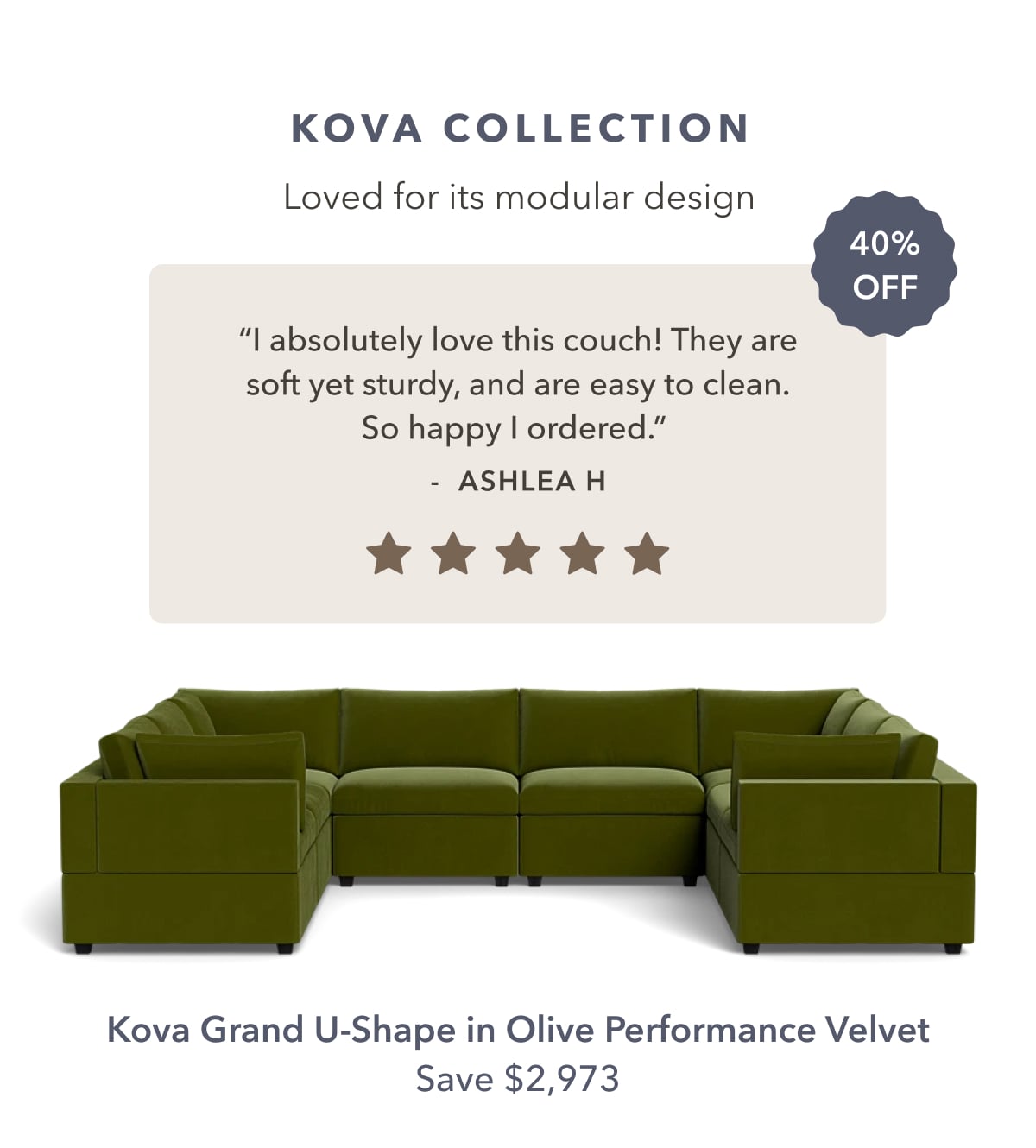 kova grand u-shape