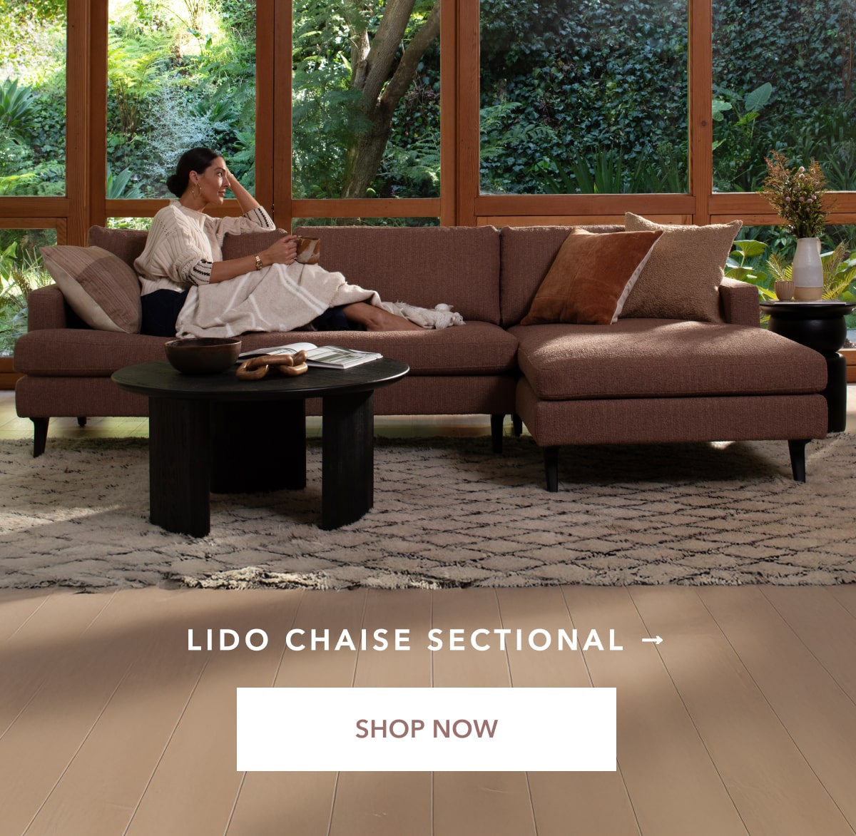 lido chaise sectional