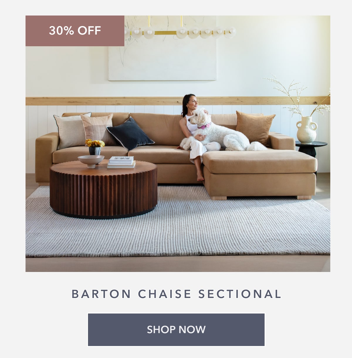 barton chaise sectional