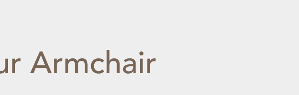 choose your armchair