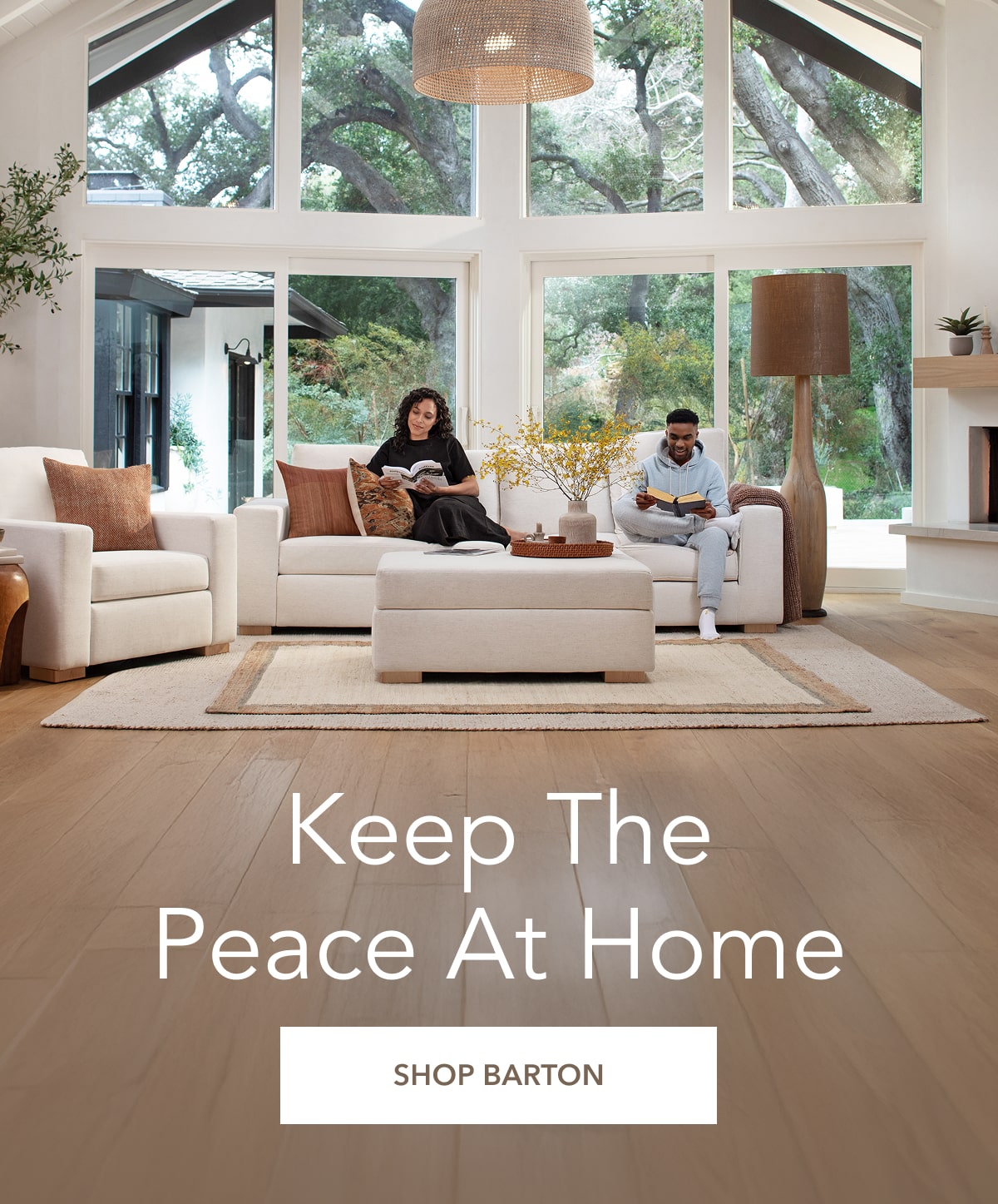 Keep The Peace At Home. Shop Barton