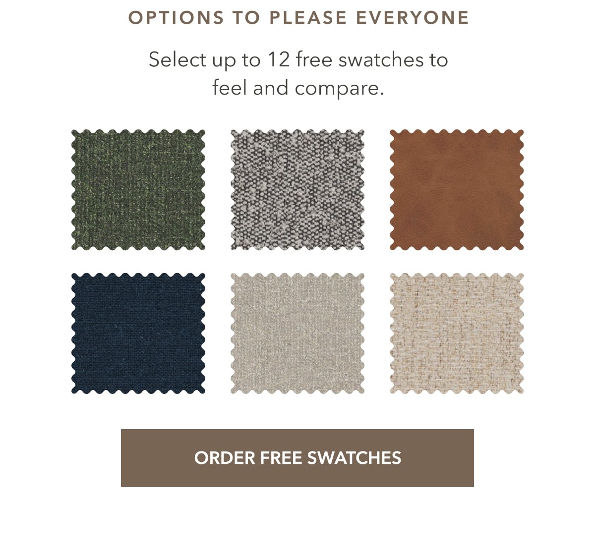 options to please everyone
