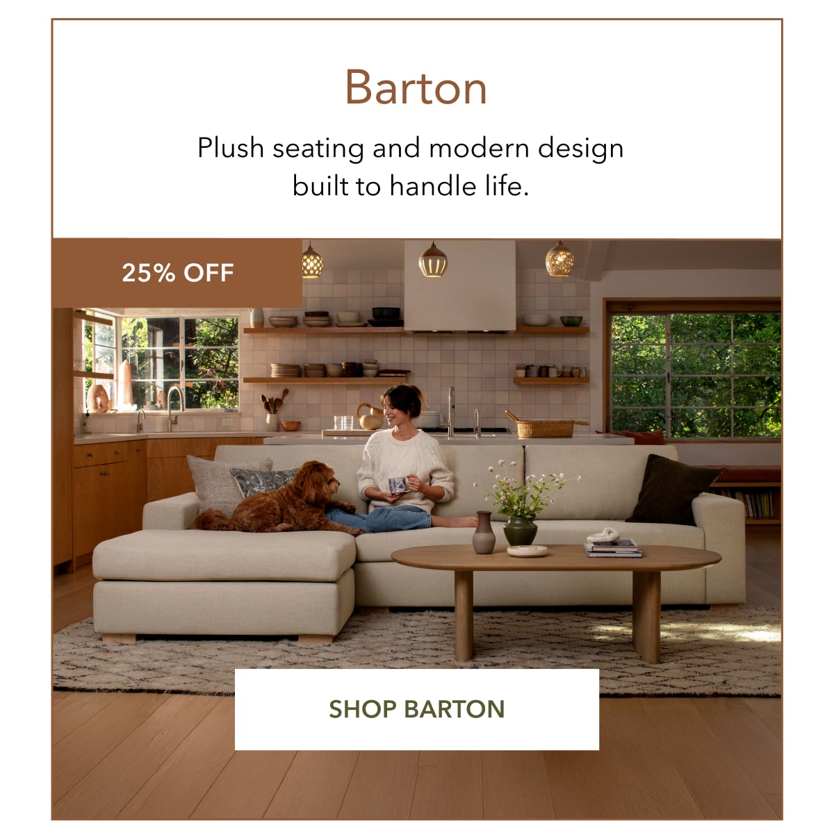 shop barton 25% off
