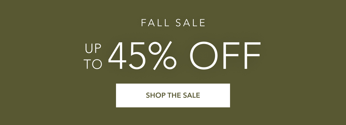 up to 45% off shop the sale
