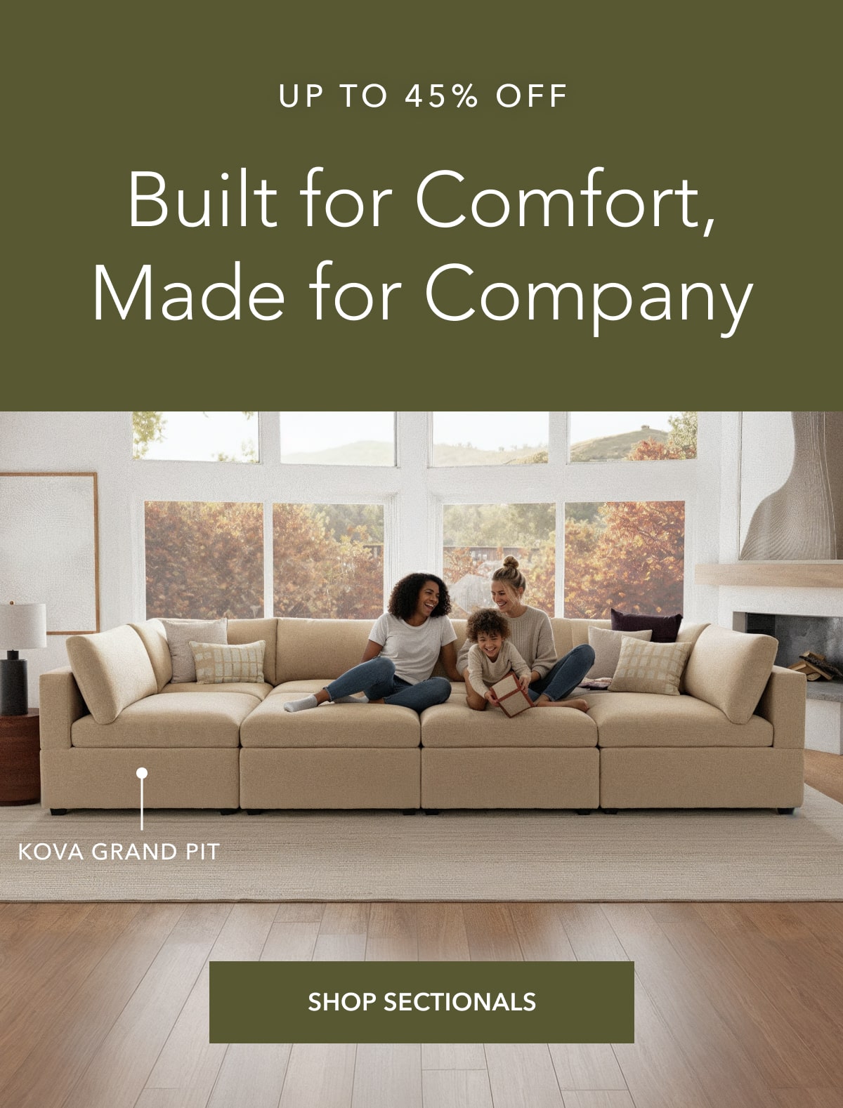 the sofa that host it all