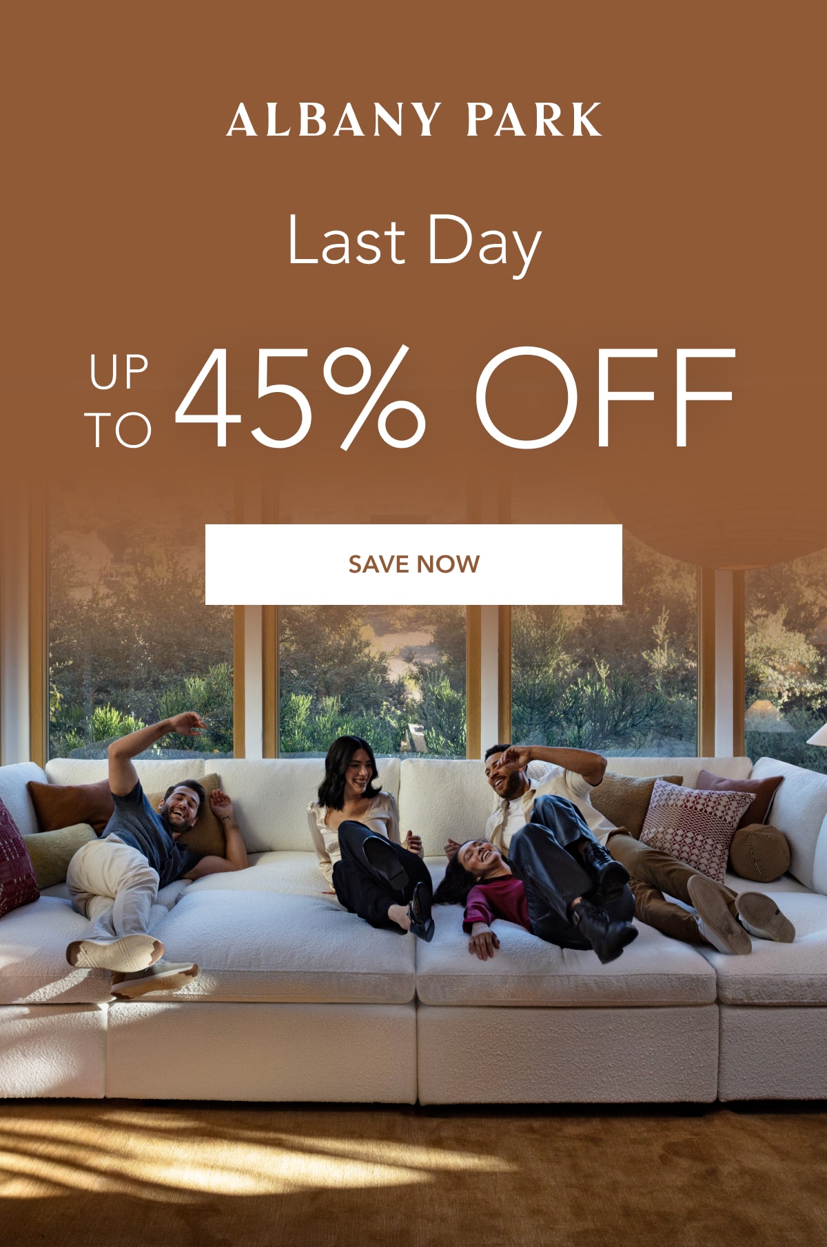 final day: up to 45% off