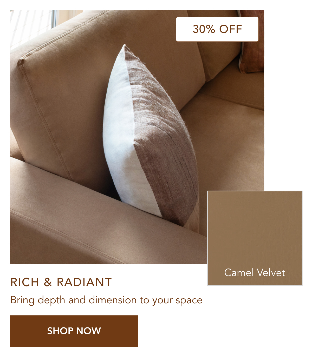Rich and radiant