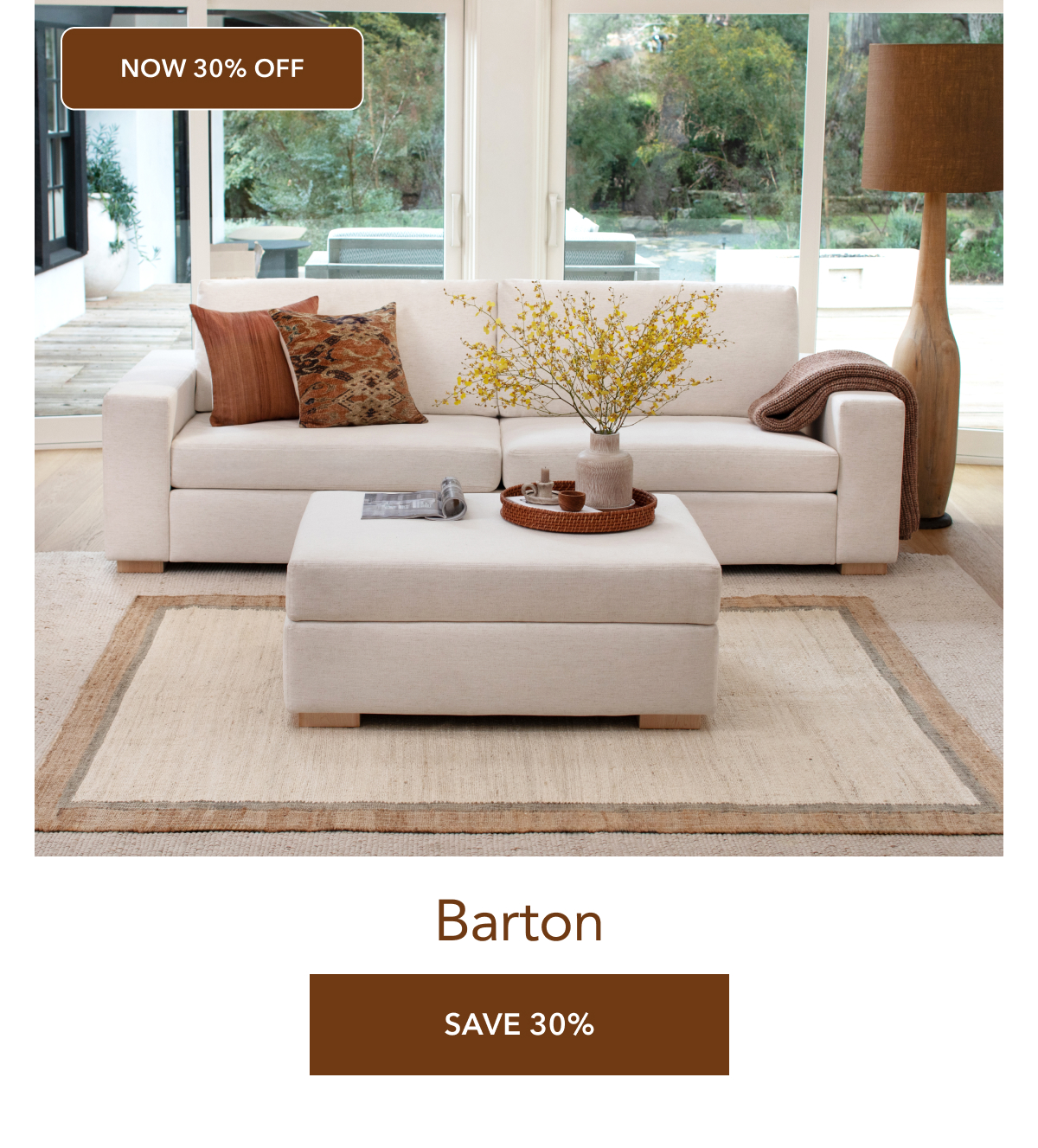 Barton 30% off